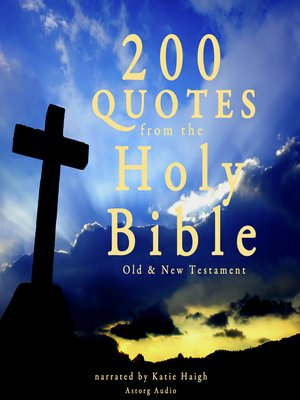 cover image of 200 Quotes from the Holy Bible